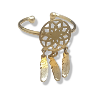 Dreamcatcher Ring - 18K Gold