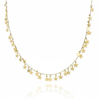 Star Cluster Choker - 18K Gold